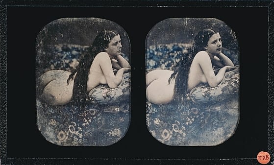 Nude daguerreotype