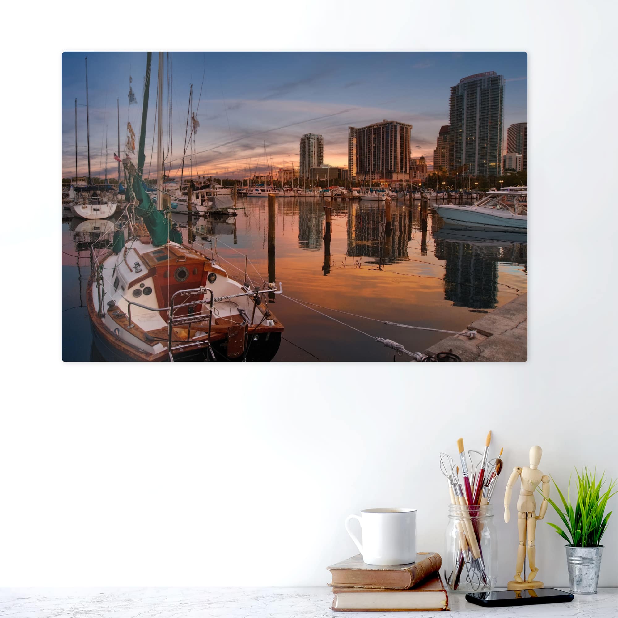 Harbor at Dusk - Image 2
