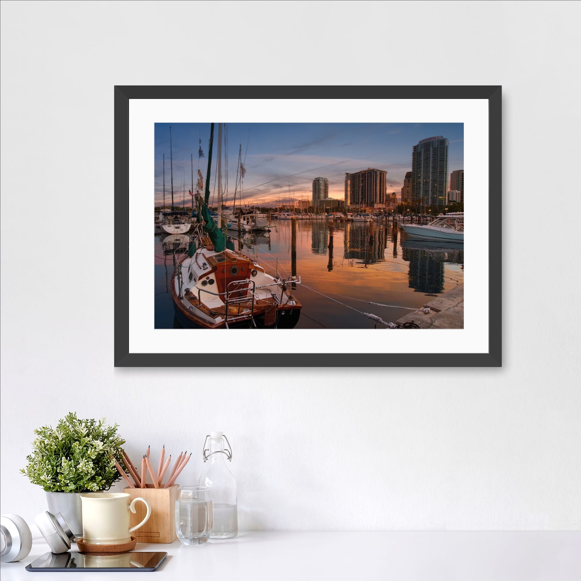 Harbor at Dusk - Image 3