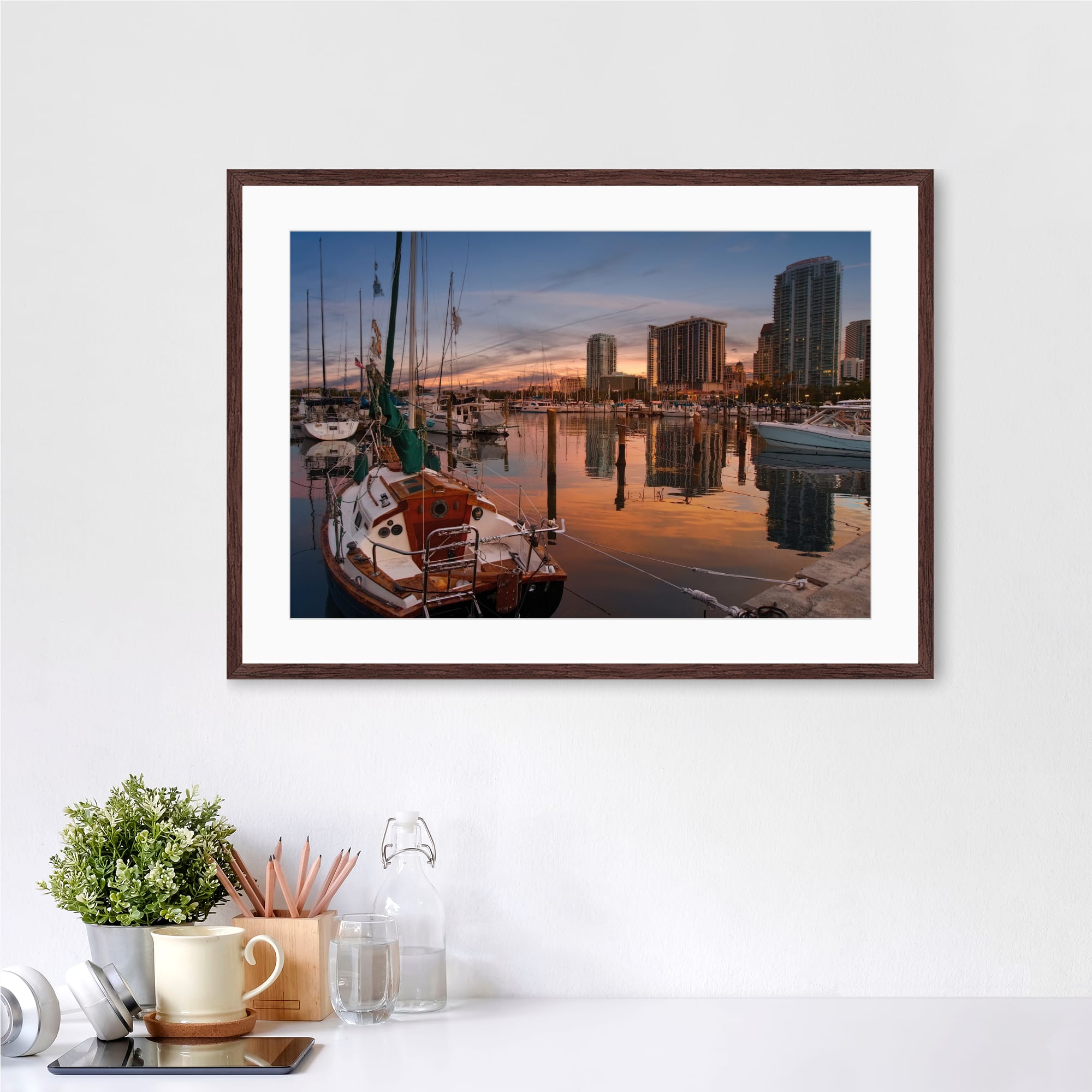 Harbor at Dusk - Image 4