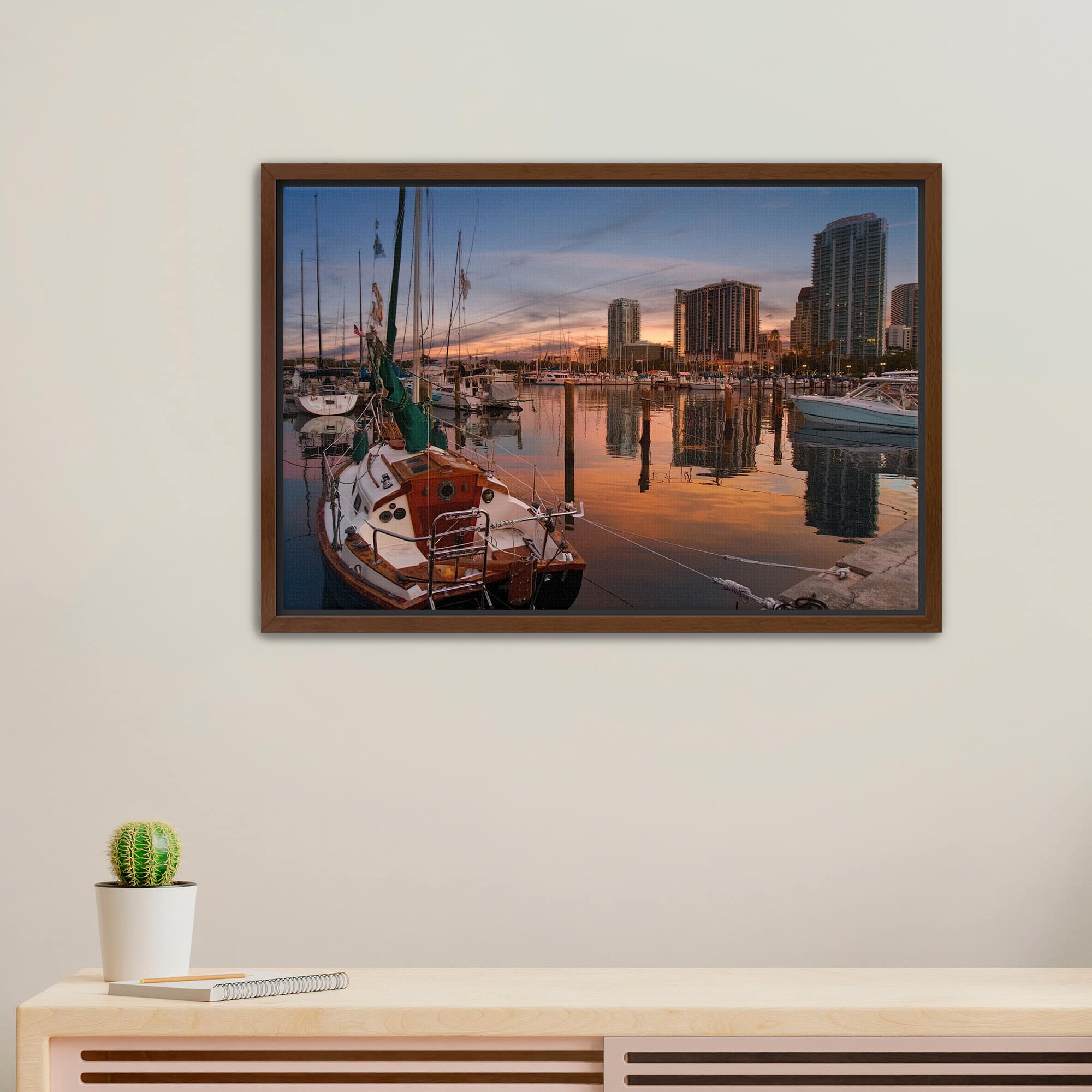 Harbor at Dusk - Image 5