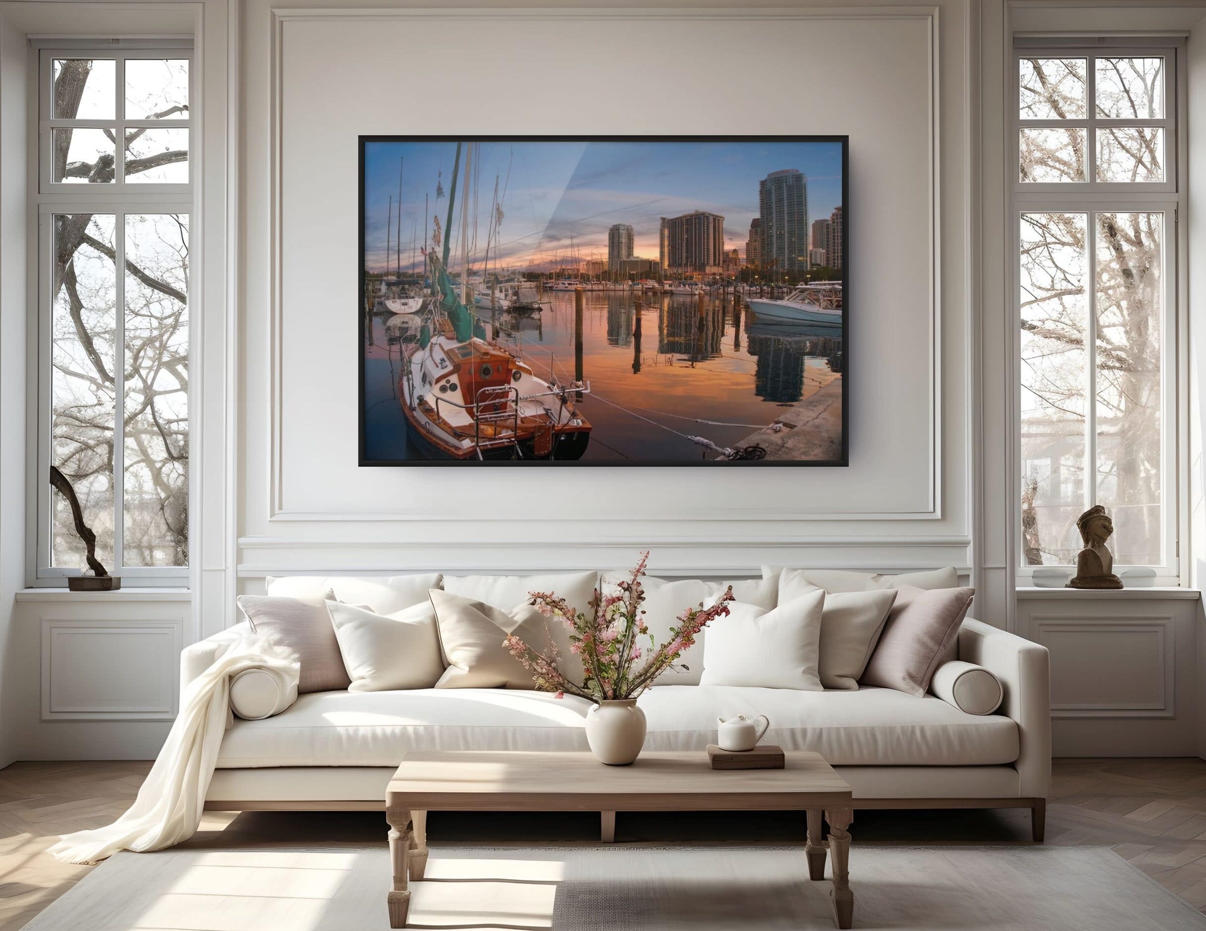 Harbor at Dusk - Image 6